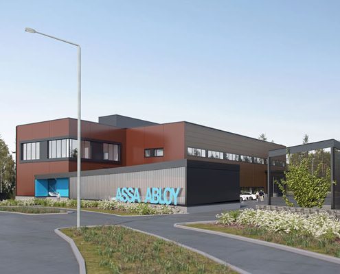 Assa Abloy toimitilat Härkähaantie 9 Vantaa