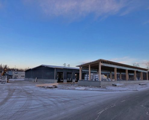 Finnoo Espoo pienvarastoja