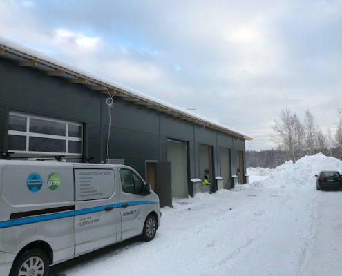 Finnoo Espoo pienvarastoja