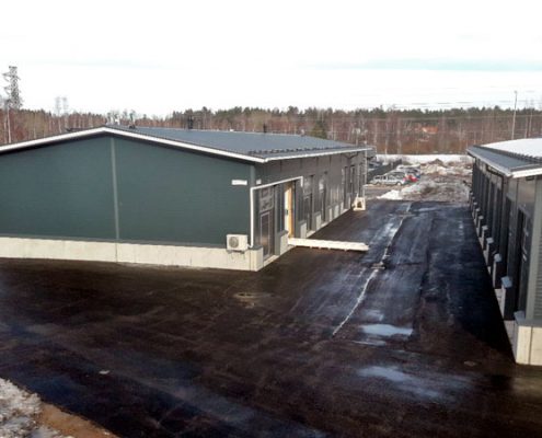 Finnoo Espoo pienvarastoja