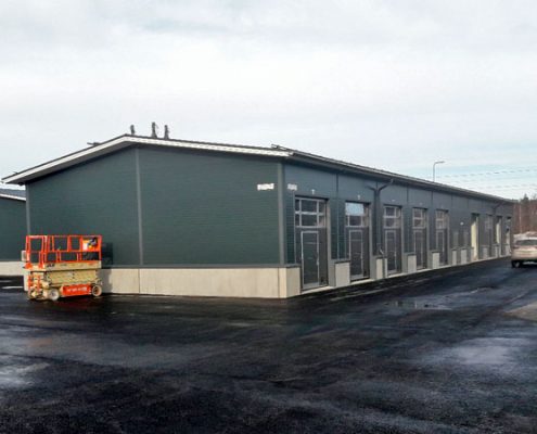 Finnoo Espoo pienvarastoja