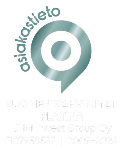 JHM-Invest Suomen vahvimmat Platina 2009-2026 Asiakastieto