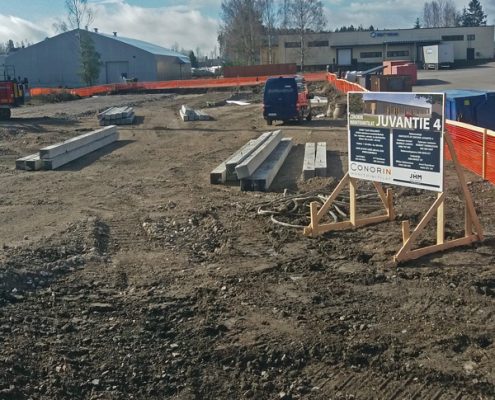 Juvantie 4 Espoo teollisuushalli