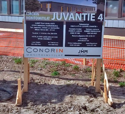 Juvantie 4 Espoo monitoimitilat
