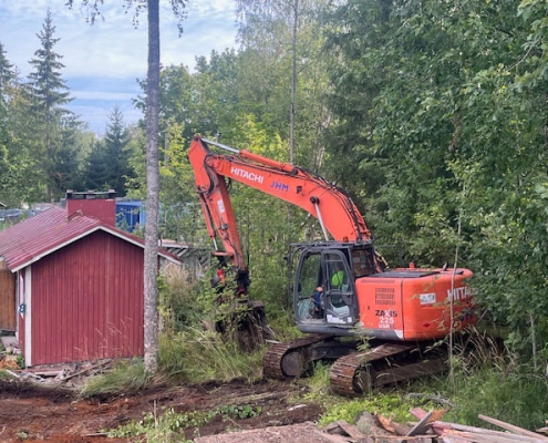 Varastorakennus Puusepäntie 23 Tuusula