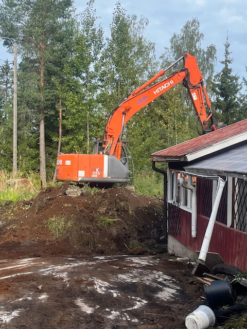 Varastorakennus Puusepäntie 23 Tuusula