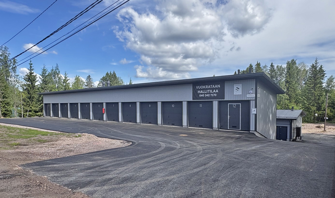 Vuokrataan uutta hallitilaa / autotalleja Puusepäntie 23 Tuusula Vuokrataan uutta hallitilaa / autotalleja Puusepäntie 23 Tuusula