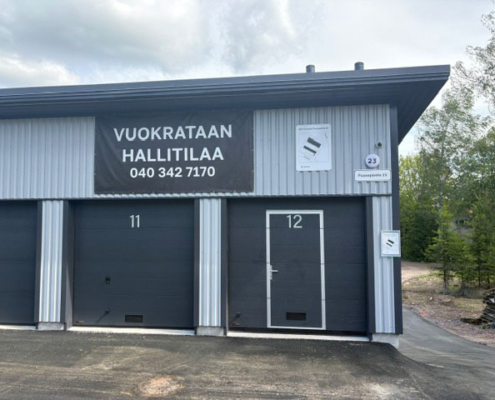 Vuokrataan uutta hallitilaa / autotalleja Puusepäntie 23 Tuusula Vuokrataan uutta hallitilaa / autotalleja Puusepäntie 23 Tuusula